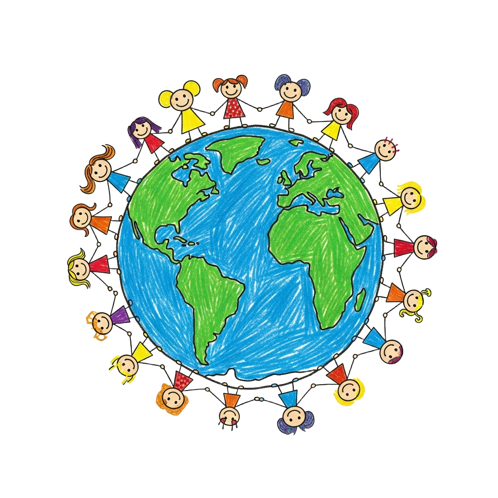 Kinder um die Welt