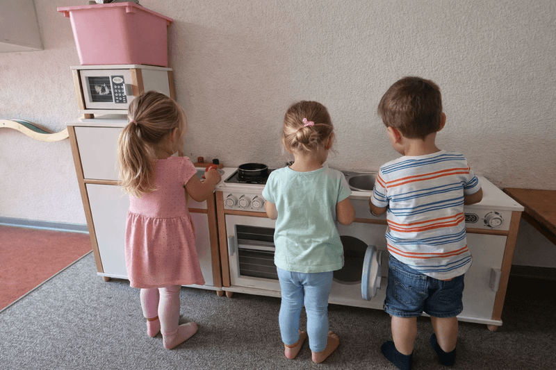 Aktionsraum mit Spielküche